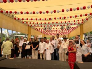 ALMERIìA FERIA - FINAL 30º CONCURSO DE GASTRONOMIìA DE ALMERIìA Entrega diplomas ganadores y foto familia 11