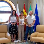 La alcaldesa recibe a la bailaora almeriense Rocío Garrido, ganadora de ‘Tierra de Talento’