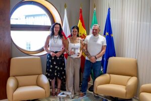 Alcaldesa recepción Rocío Garrido (1)