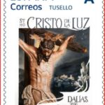 Un sello personalizado de Correos difunde la imagen del Cristo de la Luz de Dalías