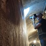 JARQUIL culmina con éxito la restauración de las pinturas murales de las termas romanas en el yacimiento de Ciavieja