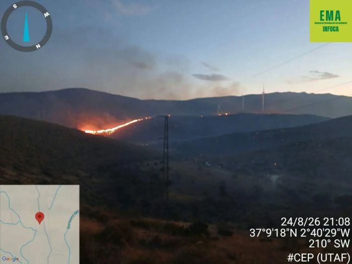 Las Tres Villas incendio