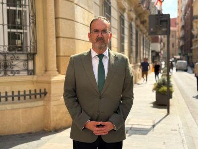Pedro Agüera portavoz de VOX en la Diputación de Almería
