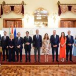 Ramón Fernández-Pacheco y María del Carmen Castillo presiden la toma de posesión de los delegados territoriales de Almería