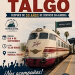 La Mesa en Defensa del Ferrocarril de Almería convoca una concentración el viernes 4 de septiembre a las 15.30 horas en la estación de Huercal de Almería