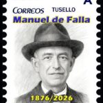 Un sello personalizado de Correos conmemora el 150 aniversario del nacimiento de Manuel de Falla