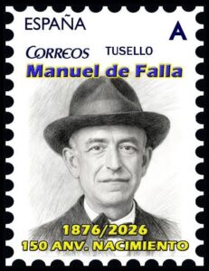 Sello Manuel de Falla