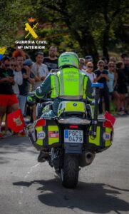 Unidad de Movilidad y Seguridad de la Guardia Civil “Dámaso Guillén” para la Vuelta Ciclista 6