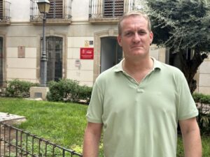 Viceportavoz del PSOE en el Ayuntamiento de Almería Raúl Enríquez