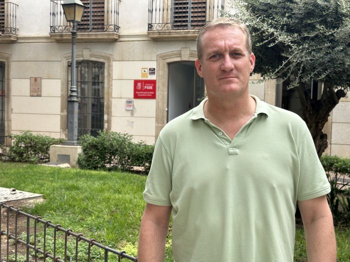 Viceportavoz del PSOE en el Ayuntamiento de Almería Raúl Enríquez