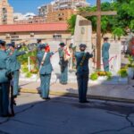 La alcaldesa asiste al acto institucional con motivo de la festividad de la Virgen del Pilar, patrona de la Guardia Civil 