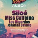 Mañana viernes vive el Festival Almanzora Sound en Albox con SILOÉ, MISS CAFFEINA, LOS BIGARDOS y JONATHAN CASTILLO en la Plaza Mayor a partir de las 19h 