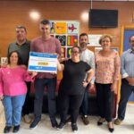 La Mayordomía San Francisco de Asís de Berja entrega a Asalsido una donación solidaria de 570 euros