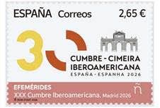 Correos emite un sello conmemorativo de la XXX Cumbre Iberoamericana