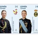 Correos emite un sello conmemorativo dedicado a la formación militar de la Princesa de Asturias