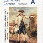 Un matasellos conmemorativo de Correos y un sello personalizado rinden homenaje al capitán ceutí Fernando de Leyba