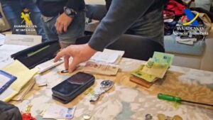 La Guardia Civil de la Comandancia de Almería y el Servicio de Vigilancia Aduanera de la Agencia Tributaria, han intervenido más de cinco kilos de ‘tusi’ 6