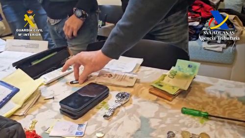 La Guardia Civil de la Comandancia de Almería y el Servicio de Vigilancia Aduanera de la Agencia Tributaria, han intervenido más de cinco kilos de ‘tusi’ 6