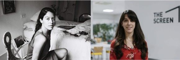 La guionista Marina Parés y la escritora Sara Torres en Festival Jóvenes Realizadores