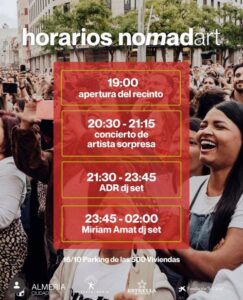 Nomadart horarios