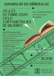 Semana de las Bibliotecas cartel
