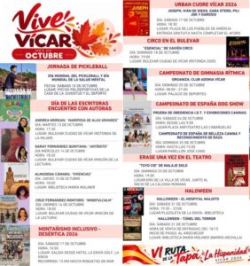 Vícar celebra el otoño cultural