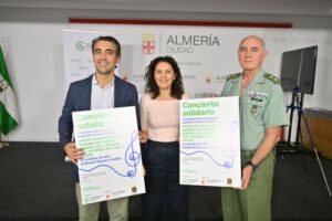 concierto solidario La Legión, AECC y Ayto Almería