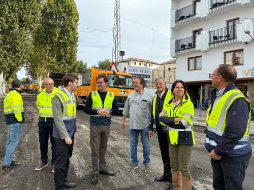 rehabilitación de firme en tramos de las carreteras A-327 y A-317 en V Rubio 3